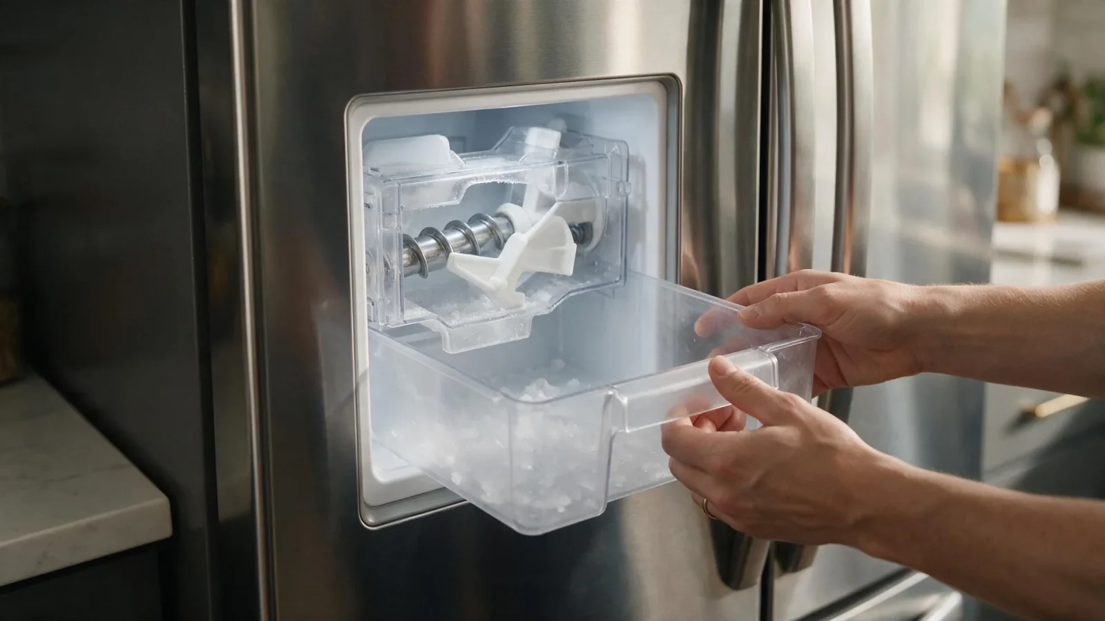 Ice maker not working in a premium kitchen