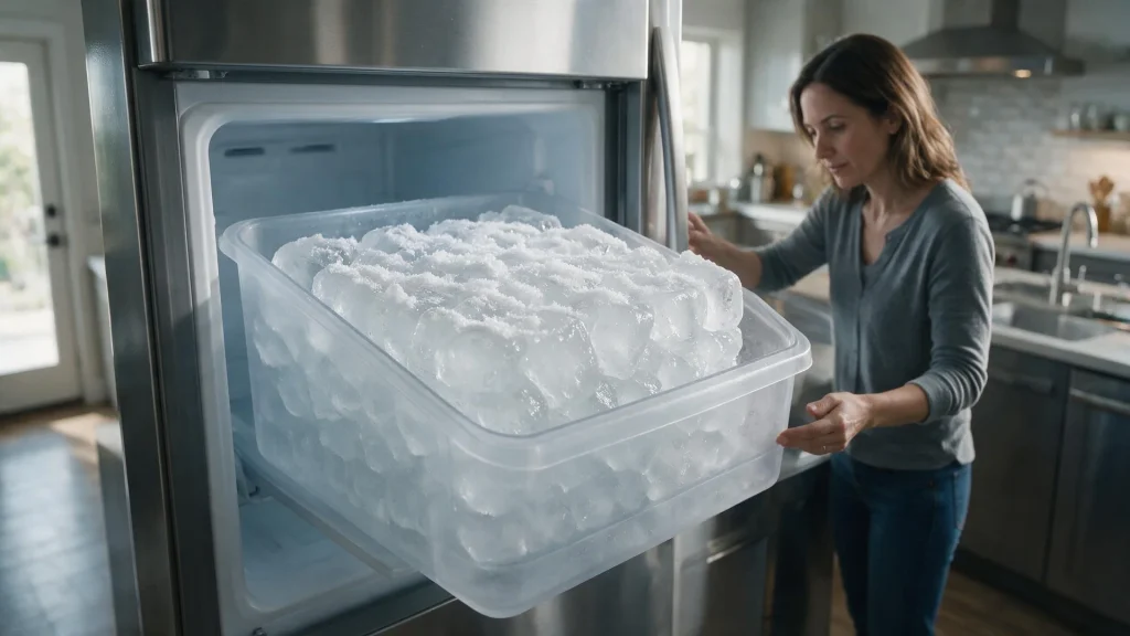 Preventing Ice Buildup Around a Dacor Ice Maker