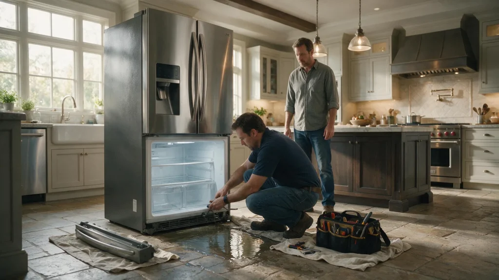 Dacor Refrigerator Leak Repair Cost: Why the Source of the Water Matters More Than the Puddle