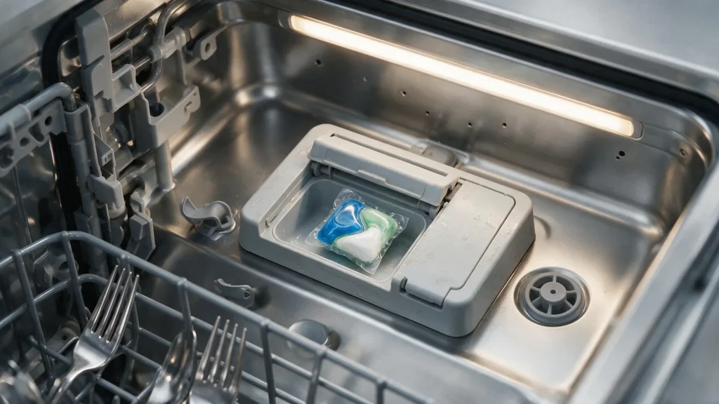 Dacor Dishwasher Detergent Dispenser Care: Preventing Blockage Before Blaming the Latch
