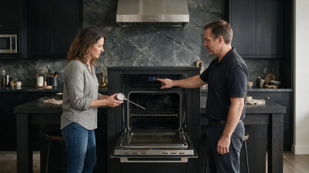 Dacor Oven Turns On but Does Not Heat: Separate Control Response From Actual Heat